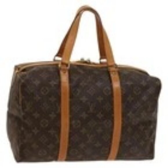 LOUIS VUITTON Monogram Sac Souple 35 Boston Bag M41626 LV Auth 136096 - Picture 1 of 16